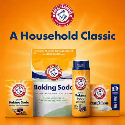 ARM & HAMMER Fresh Effects Pouches – Portable Odor Neutralizer for Car Trunks on Road Trips