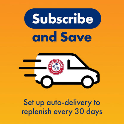 ARM & HAMMER Fresh Effects Pouches – Portable Odor Neutralizer for Car Trunks on Road Trips