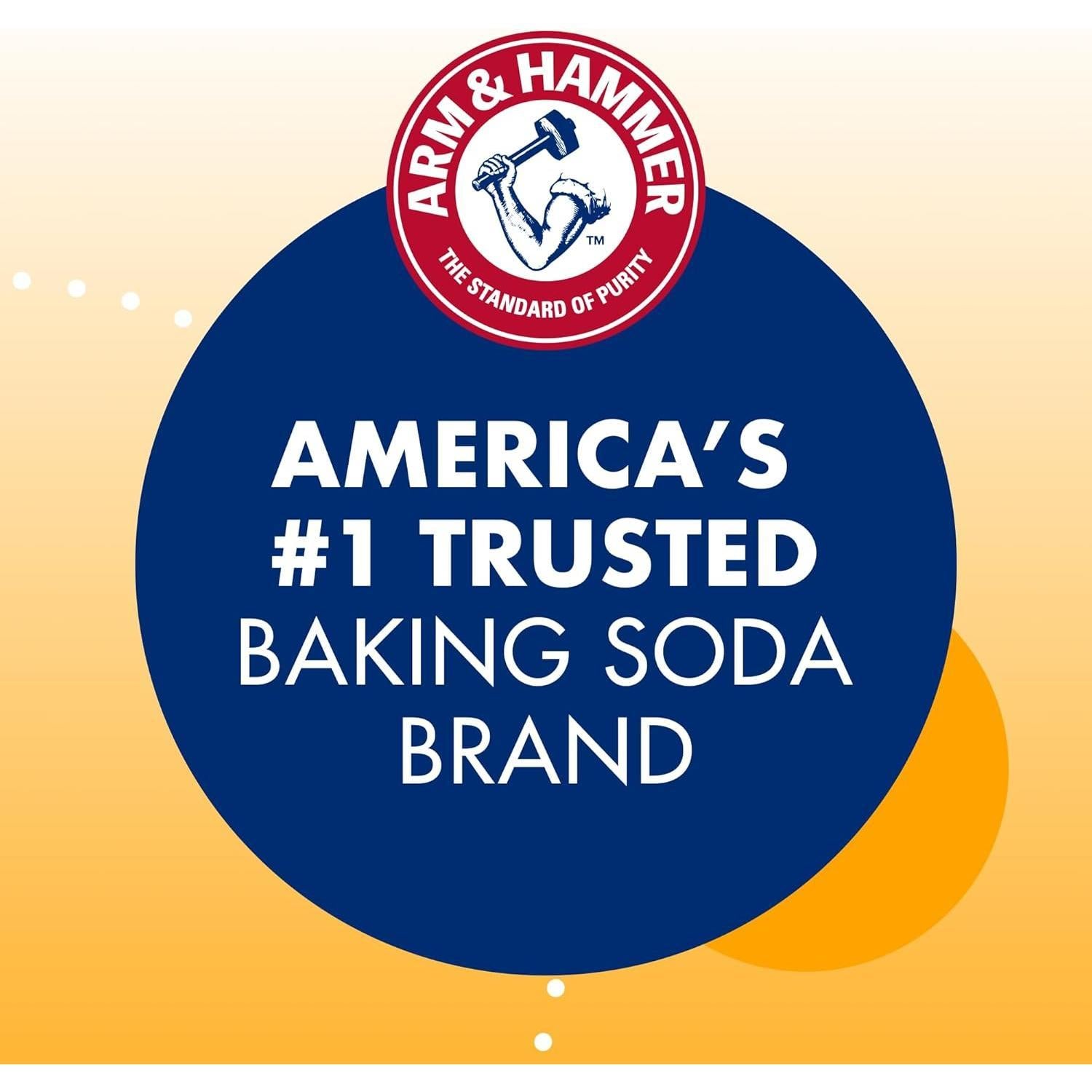 ARM & HAMMER Kid-Friendly Baking Soda, 7 Lbs — Non-Toxic DIY Craft and Volcano Activity Ingredient