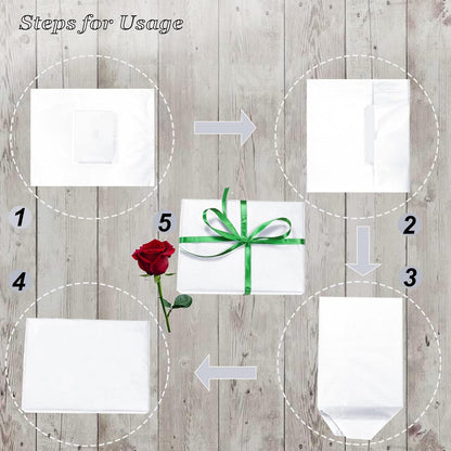 Artdly White Tissue Paper – Uncluttered White Wrapping for Intentional Gift Giving and Clean Aesthetic Packaging