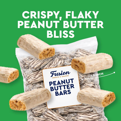 Atkinson's Peanut Butter Bars Candy – Valentine's Day Sweet Gift for Her, Vintage-Style Individually Wrapped Peanut Butter Treats, 1 Pound
