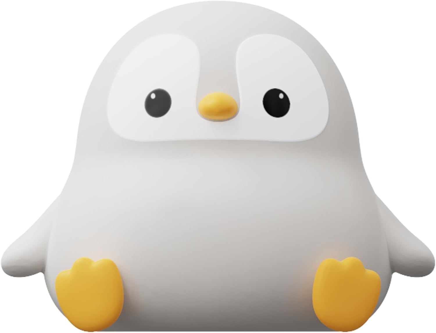 ATSUI Squishy Penguin Lamp – Stress Relief Night Light for Anxiety and Self-Care Corners, Knead and Glow Therapy