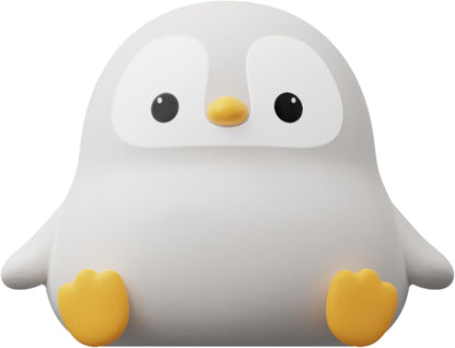 ATSUI Squishy Penguin Lamp – Stress Relief Night Light for Anxiety and Self-Care Corners, Knead and Glow Therapy
