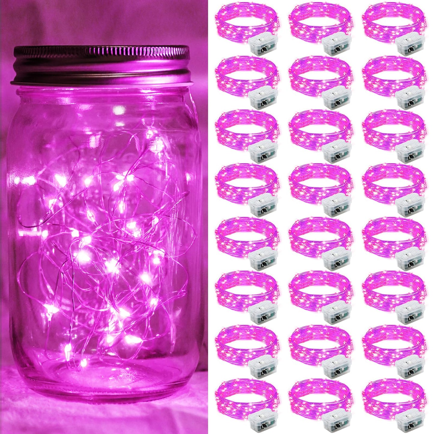 Aurora Glow Starry String Lights 20 LED Weather Resistant for Garden Pathway Decoration and Evening Gatherings
