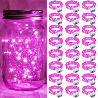 Aurora Glow Starry String Lights 20 LED Weather Resistant for Garden Pathway Decoration and Evening Gatherings