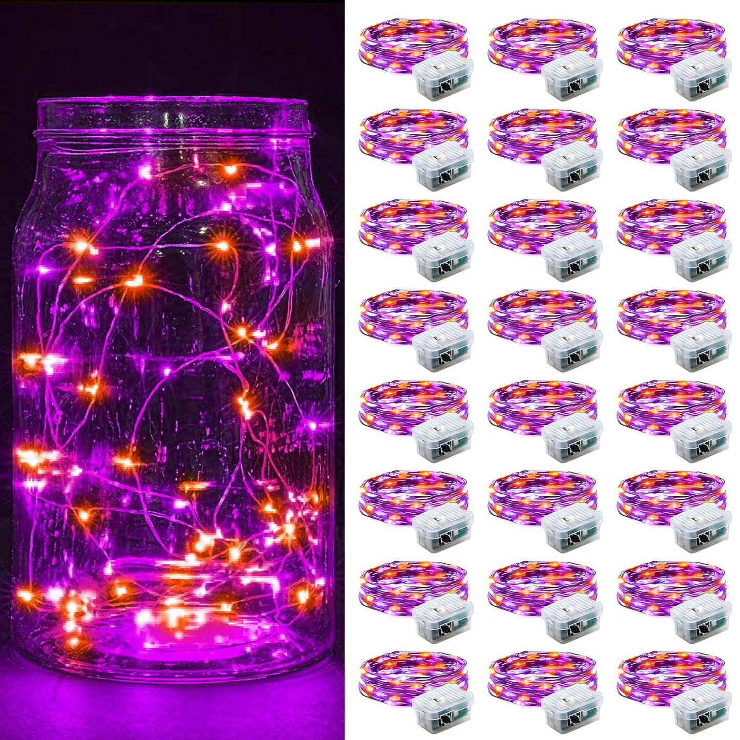Aurora Glow Starry String Lights 20 LED Weather Resistant for Garden Pathway Decoration and Evening Gatherings