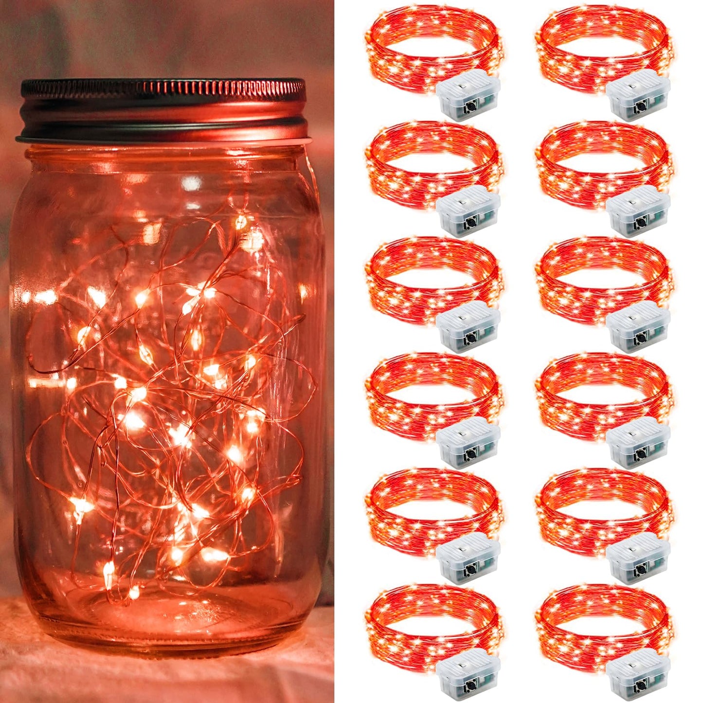 Aurora Glow Starry String Lights 20 LED Weather Resistant for Garden Pathway Decoration and Evening Gatherings