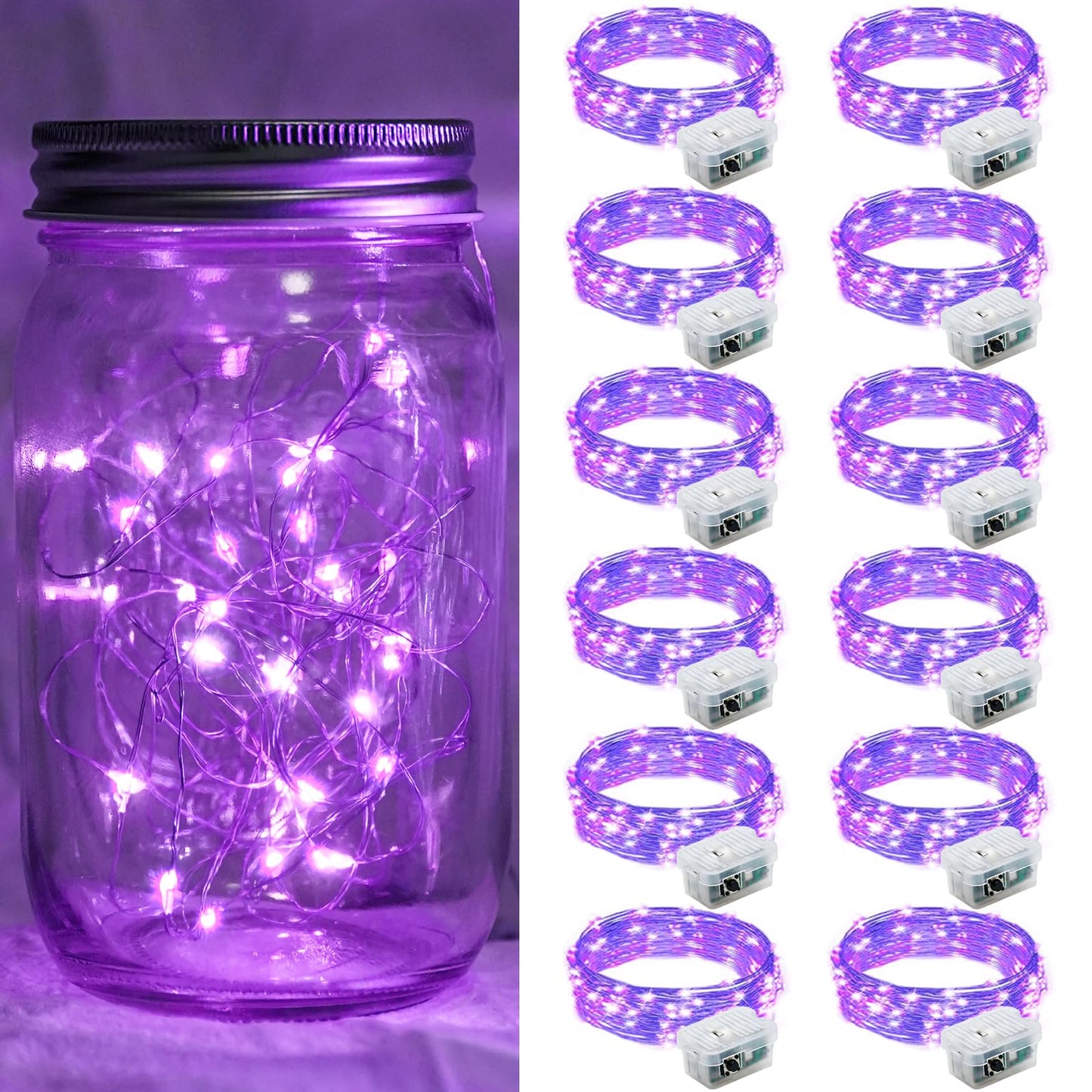 Aurora Glow Starry String Lights 20 LED Weather Resistant for Garden Pathway Decoration and Evening Gatherings