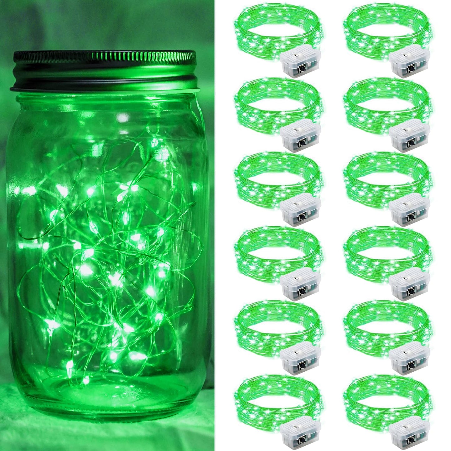 Aurora Glow Starry String Lights 20 LED Weather Resistant for Garden Pathway Decoration and Evening Gatherings