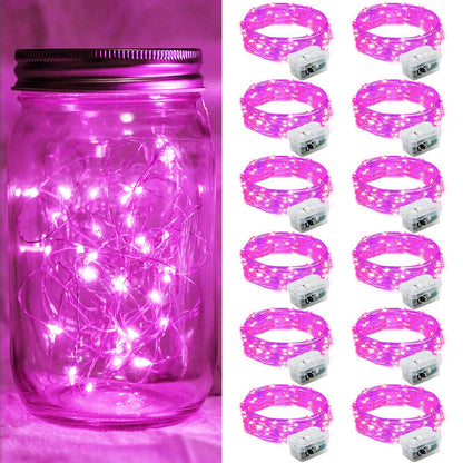 Aurora Glow Starry String Lights 20 LED Weather Resistant for Garden Pathway Decoration and Evening Gatherings