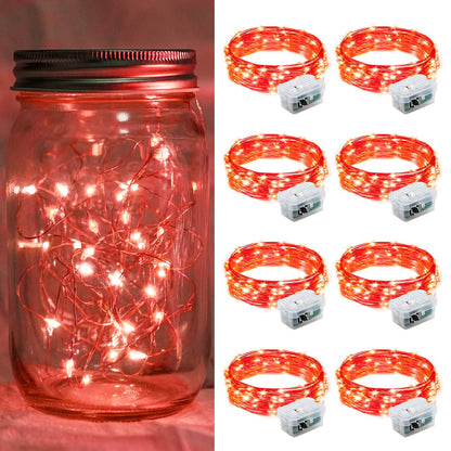 Aurora Glow Starry String Lights 20 LED Weather Resistant for Garden Pathway Decoration and Evening Gatherings