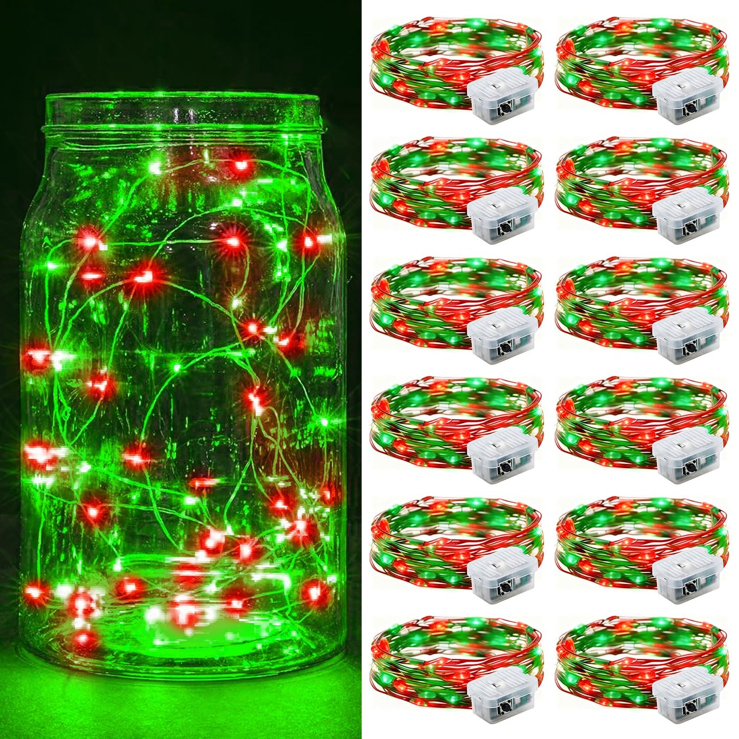 Aurora Glow Starry String Lights 20 LED Weather Resistant for Garden Pathway Decoration and Evening Gatherings