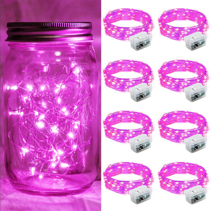 Aurora Glow Starry String Lights 20 LED Weather Resistant for Garden Pathway Decoration and Evening Gatherings