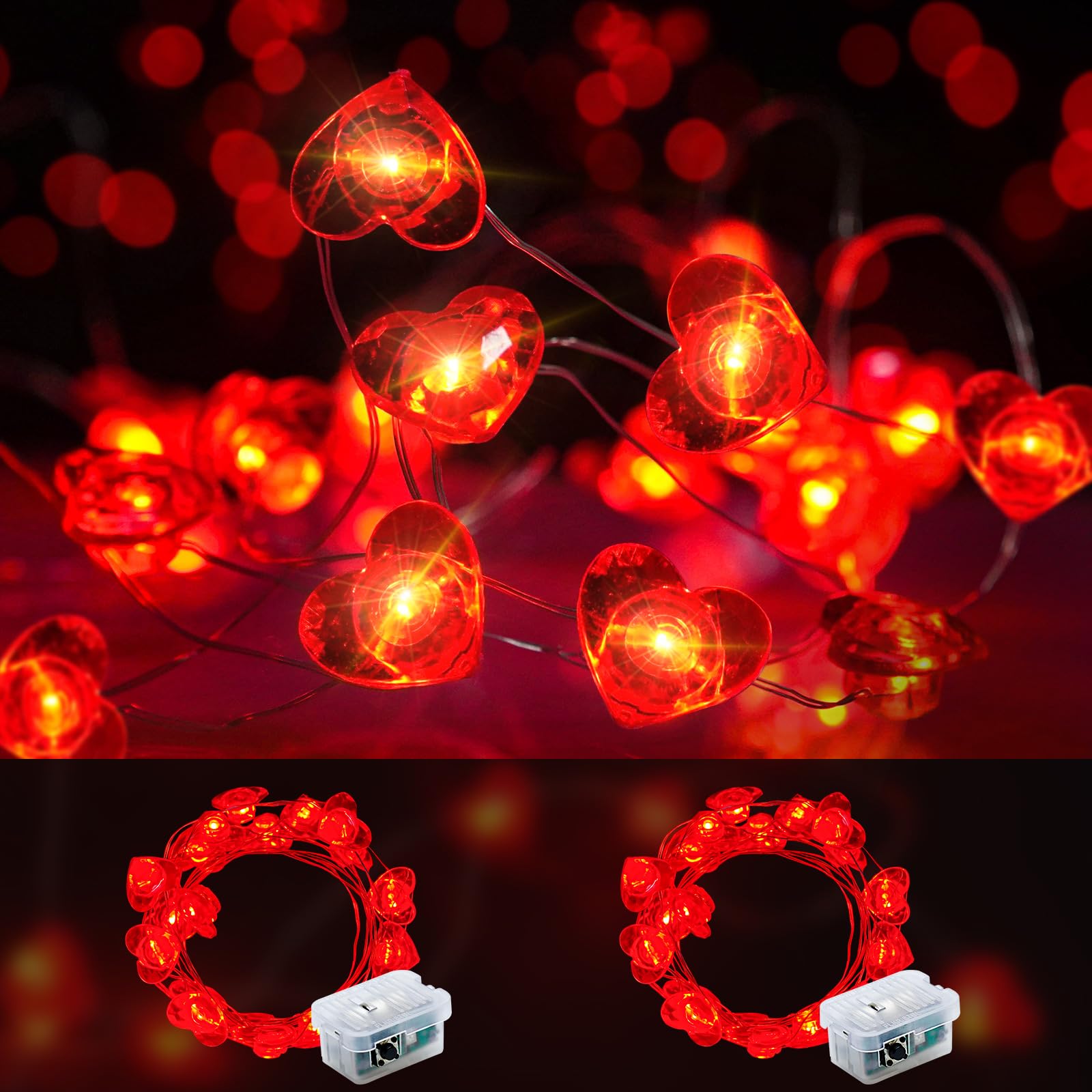 Aurora Glow Starry String Lights 20 LED Weather Resistant for Garden Pathway Decoration and Evening Gatherings