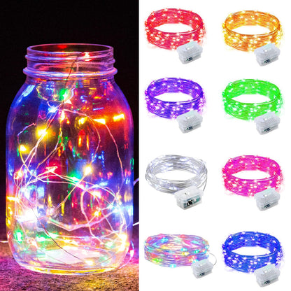 Aurora Glow Starry String Lights 20 LED Weather Resistant for Garden Pathway Decoration and Evening Gatherings