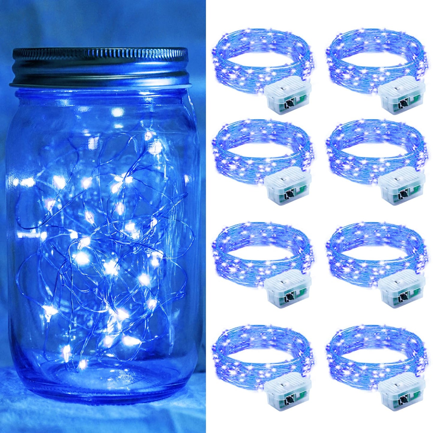 Aurora Glow Starry String Lights 20 LED Weather Resistant for Garden Pathway Decoration and Evening Gatherings