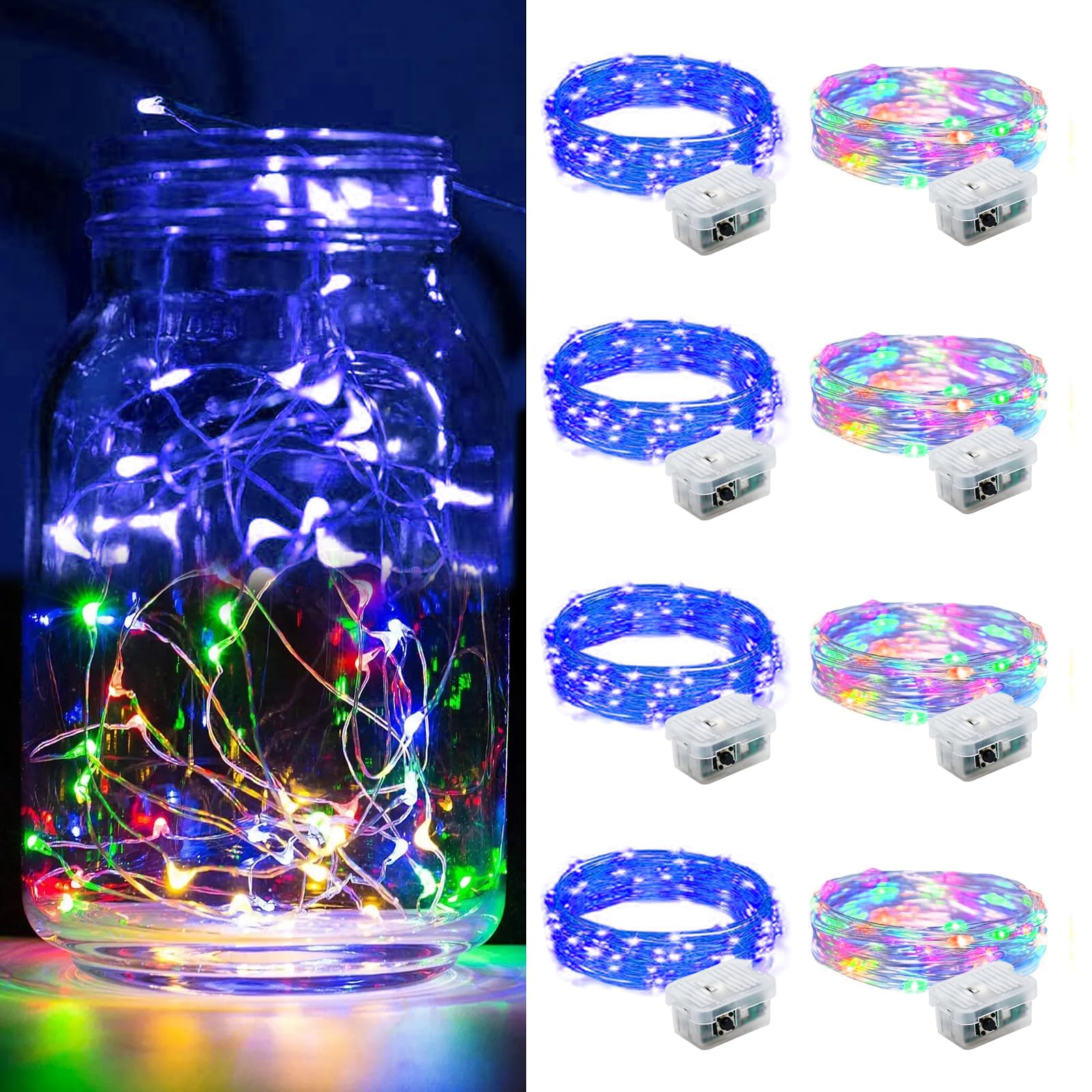 Aurora Glow Starry String Lights 20 LED Weather Resistant for Garden Pathway Decoration and Evening Gatherings