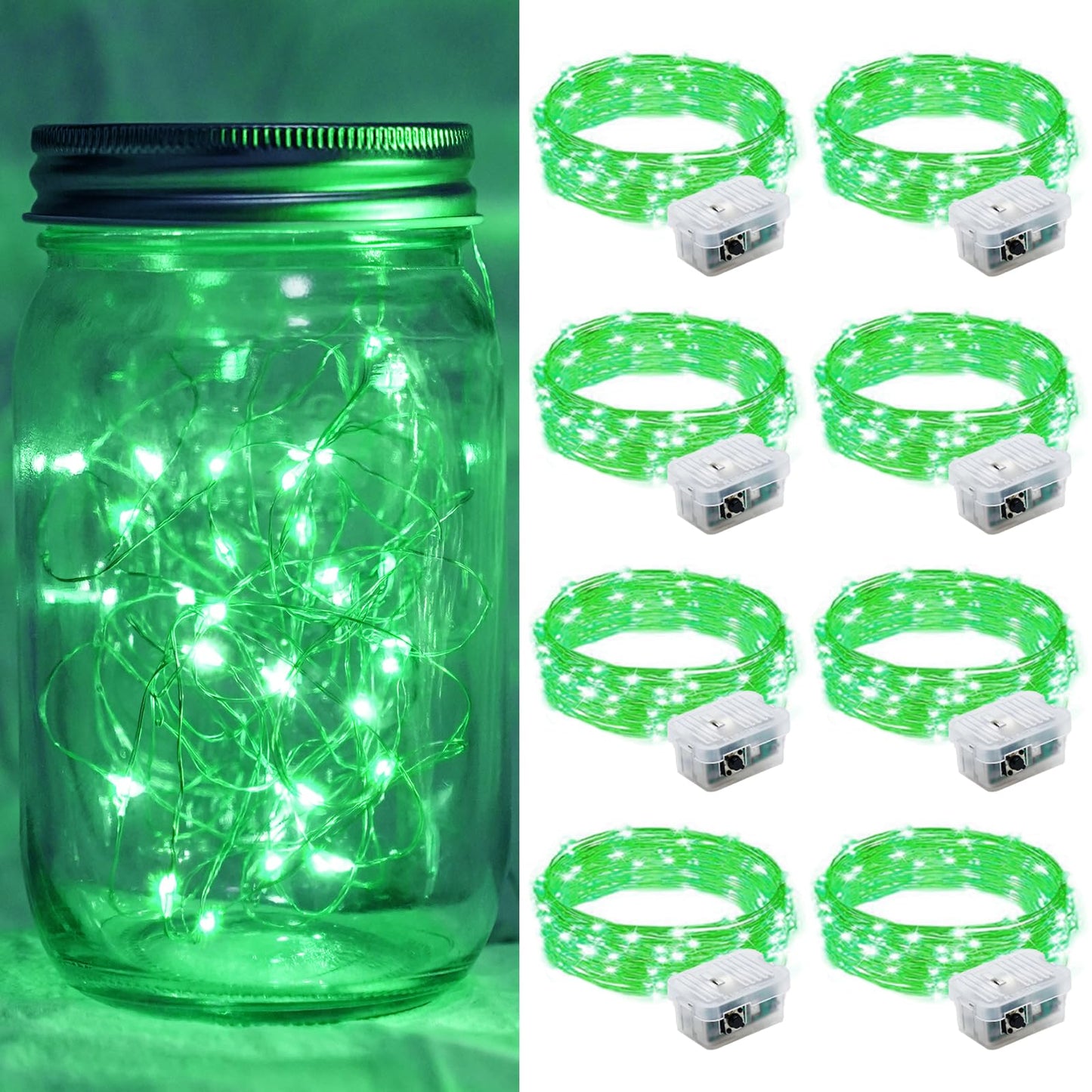 Aurora Glow Starry String Lights 20 LED Weather Resistant for Garden Pathway Decoration and Evening Gatherings