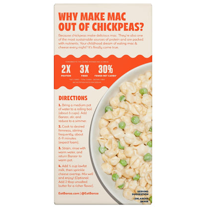 Banza Shells & White Cheddar Mac and Cheese - 8-Minute Office Lunch to Power Your Workday