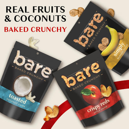 Bare Crunchy Apple Chips Cinnamon Apple – Shelf-Stable Snack for Camping and Day Trips