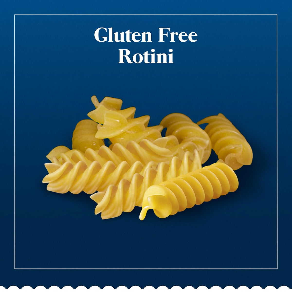 Barilla Gluten Free Rotini Pasta, 12 oz - Two-Ingredient Pantry Essential for Simplified Meal Routines