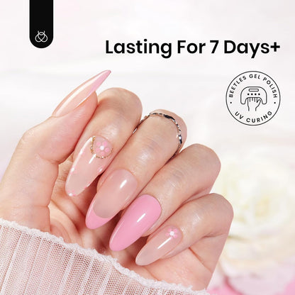 Beetles Peel Off Base Coat for Capsule Nail Wardrobe, Neutral Routine Favorite