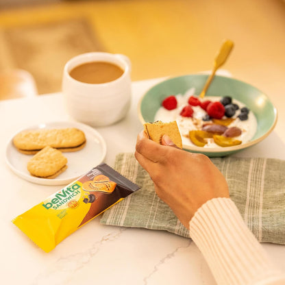 belVita Breakfast Biscuit Sandwiches – Clean-Label Morning Treat for Busy School-Day Routines, 12-Pack