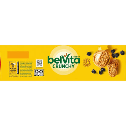 belVita Cranberry Orange Breakfast Biscuits – Less-Waste Bulk Box for Intentional Grocery Shopping, 14.08 oz Value Pack