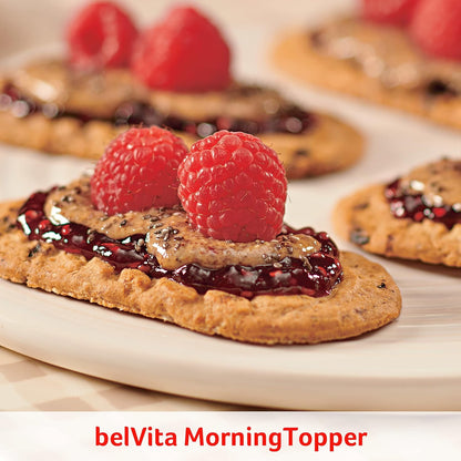 belVita Cranberry Orange Breakfast Biscuits – Less-Waste Bulk Box for Intentional Grocery Shopping, 14.08 oz Value Pack