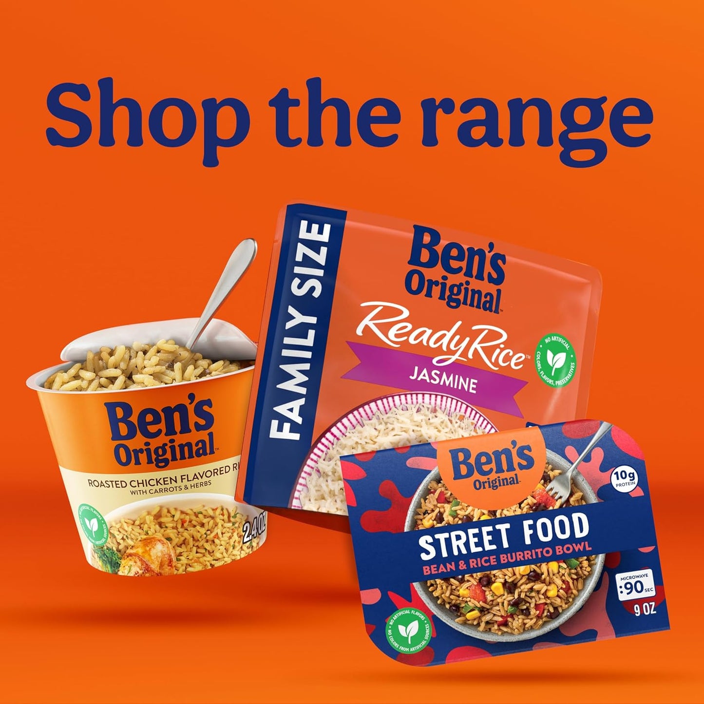 BEN'S ORIGINAL Ready Rice Jasmine Microwave Pouches — Pantry Staple for Busy Parents Who Need Dinner Done