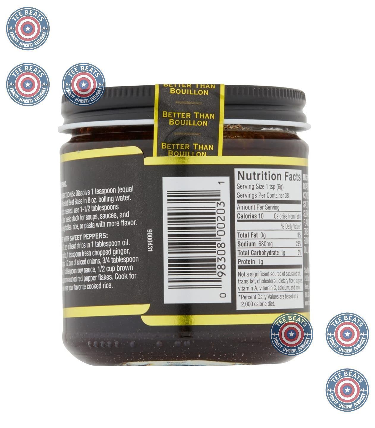 Better Than Bouillon Roasted Beef Base – Easy Pan Sauce Starter for Fast Midweek Meals