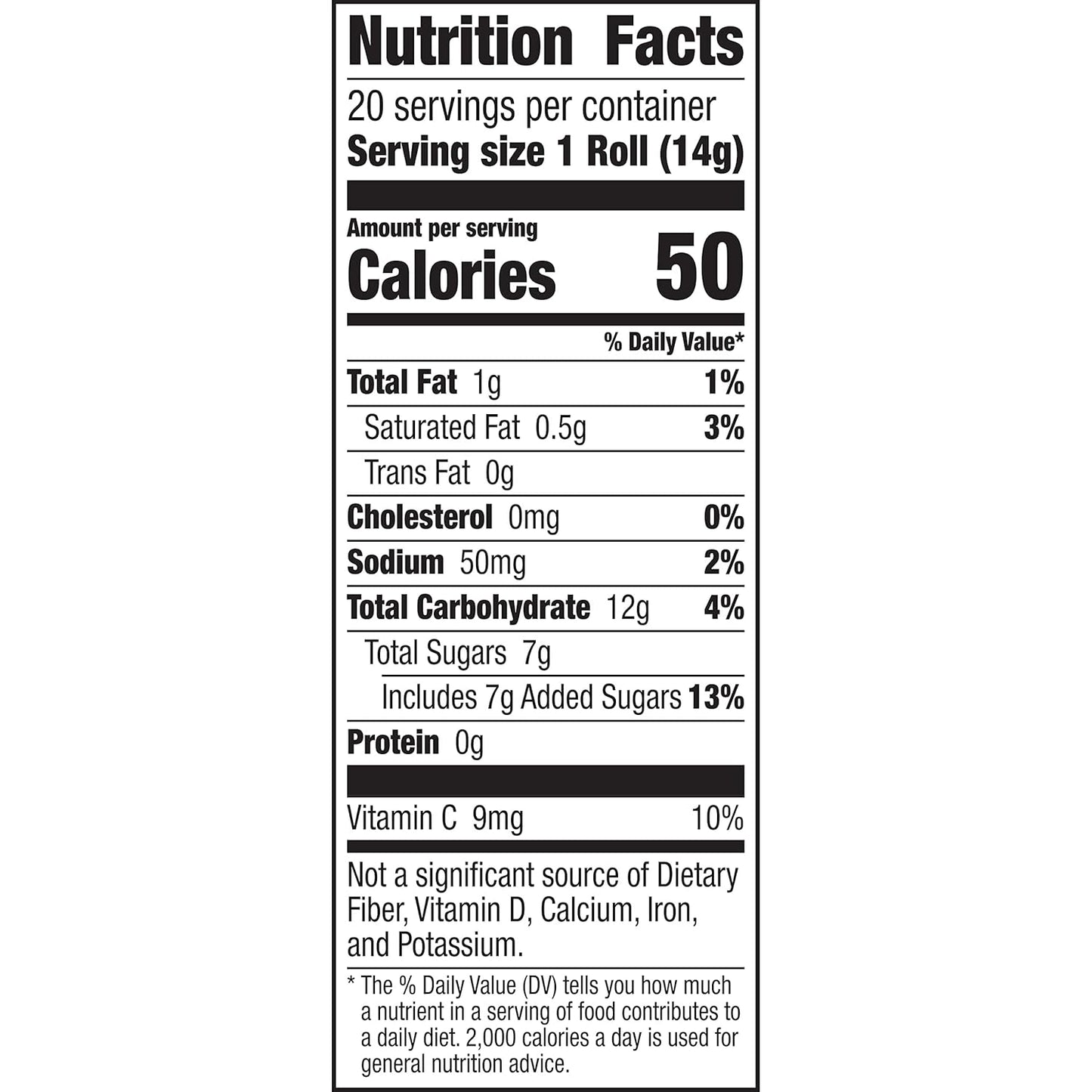 Betty Crocker Fruit Roll-Ups Variety Pack – Nursery and Kids Room Friendly Snack Drawer Staple, No Mess Individual Portions, 20 Rolls