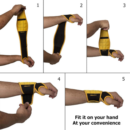 BINYATOOLS Magnetic Wristband – Keep Fasteners Within Reach for Electronics Repair Hobbyists and Small-Parts Projects