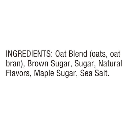 Bob's Red Mill Non-GMO Maple Brown Sugar Oatmeal – Easy Road-Trip Breakfast for Cooler-Ready Travel, 6 Packs