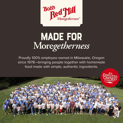 Bob's Red Mill Organic Gluten Free Old Fashioned Rolled Oats – Single-Ingredient Organic Oats for Guilt-Free Meal Prep, 32oz