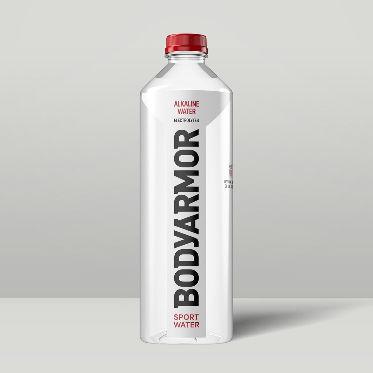 BODYARMOR SportWater Alkaline Water for Cycling and Long-Distance Riders, pH 9+ Electrolyte Hydration, 1.5 Liter Pack of 12