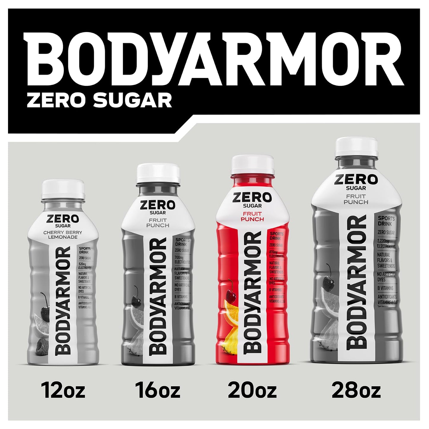 BODYARMOR ZERO Sugar Fruit Punch – Five-Ingredient Hydration for Intentional Kitchens and Capsule Pantries
