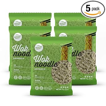 BOILING POINT Healthy Instant Noodles – Quick Customizable Base for College Students and Professionals