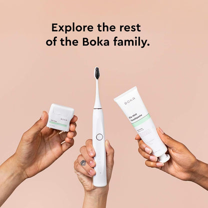 Boka Fluoride Free Toothpaste Mini Tubes – On the Go Sensitive Teeth Care for Patios Road Trips and Hotels