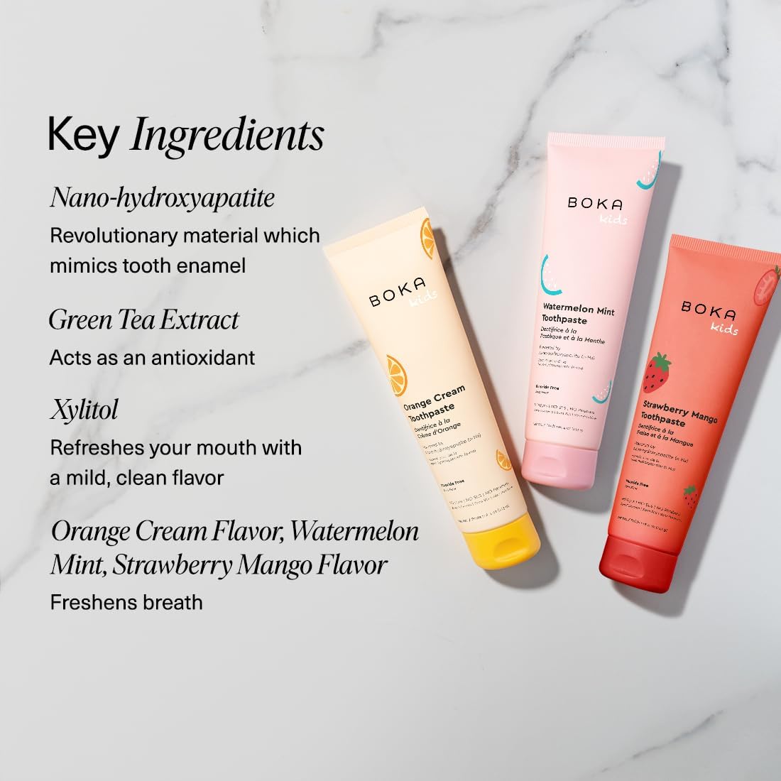 Boka Toothpaste with Nano Hydroxyapatite – Daily Wellness Habit Builder for Healthy Family Smiles