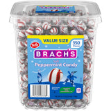 Brach's Sweet Stripes Soft Peppermint Candy – Calming Peppermint Ritual for Bedtime & Migraine Days, 350 Count