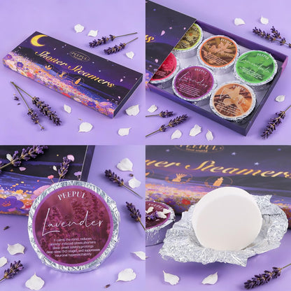 [Brand] Aromatherapy Shower Tablets – Mindful Shower Routine for Adults, No Bathtub Required