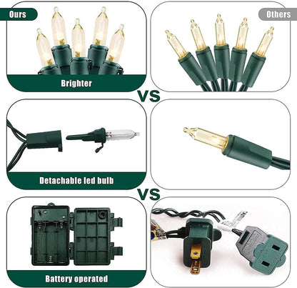 [Brand] Battery String Lights – Backyard Dinner Ambience, 8 Lighting Modes