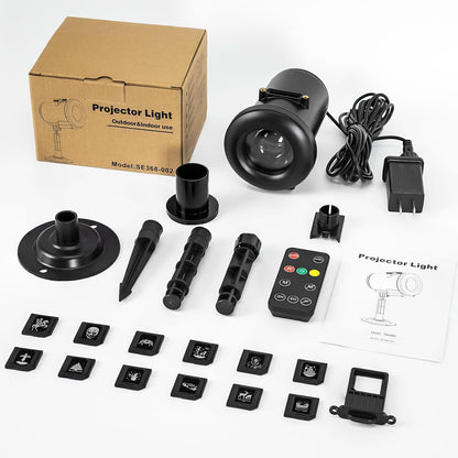 [Brand Name] Parent-Approved Christmas and Halloween Lights for Family Home, Easy Stake Mount Setup
