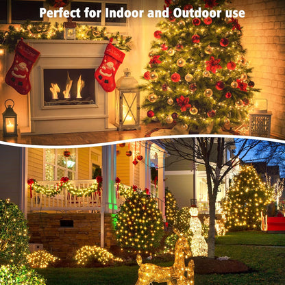 Brightever Twinkle Lights – Child Safe Dorm Room & Playroom Decor, Cool to the Touch LED Lights 2 Pack Warm White