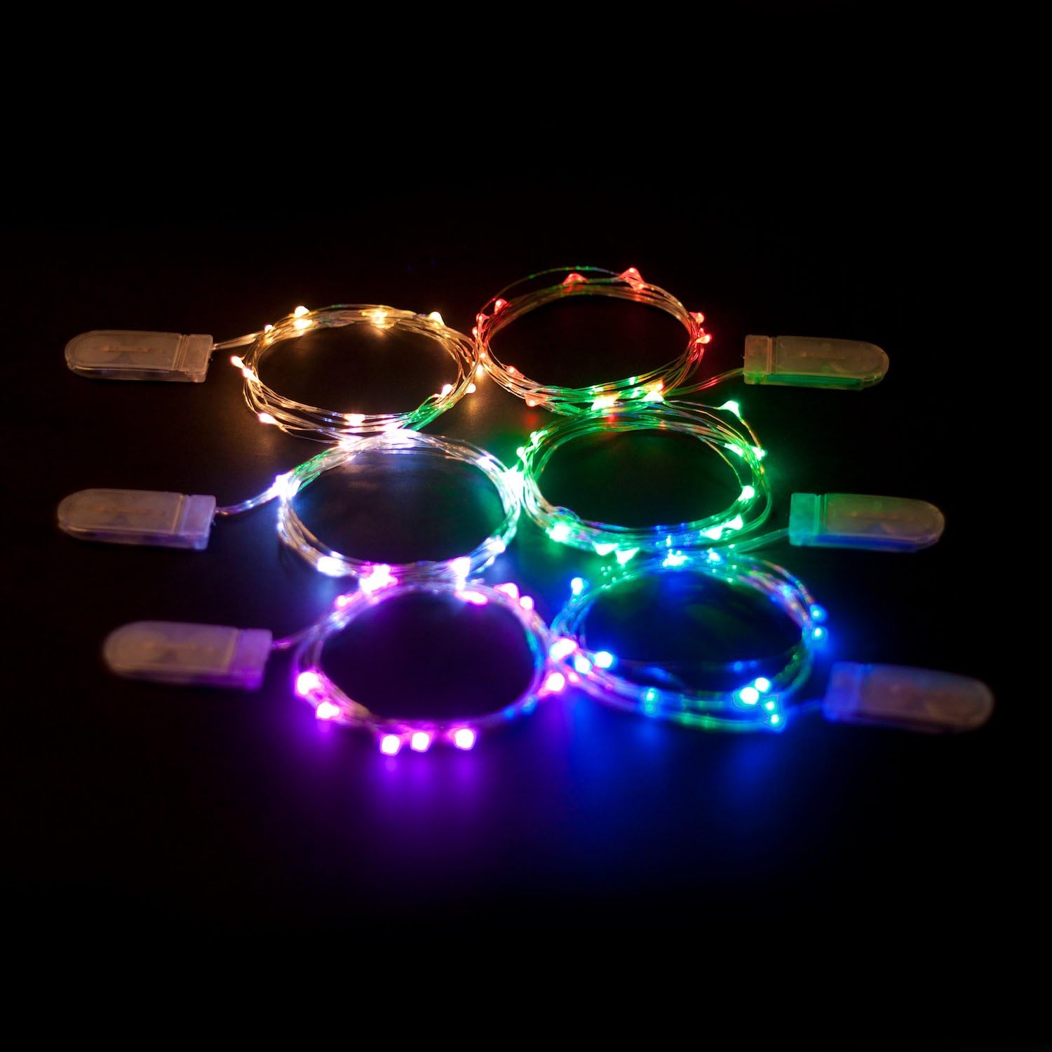 Brightown 20 LED Firefly Lights – Camping Tent and Picnic Table Decor, No Outlet Required