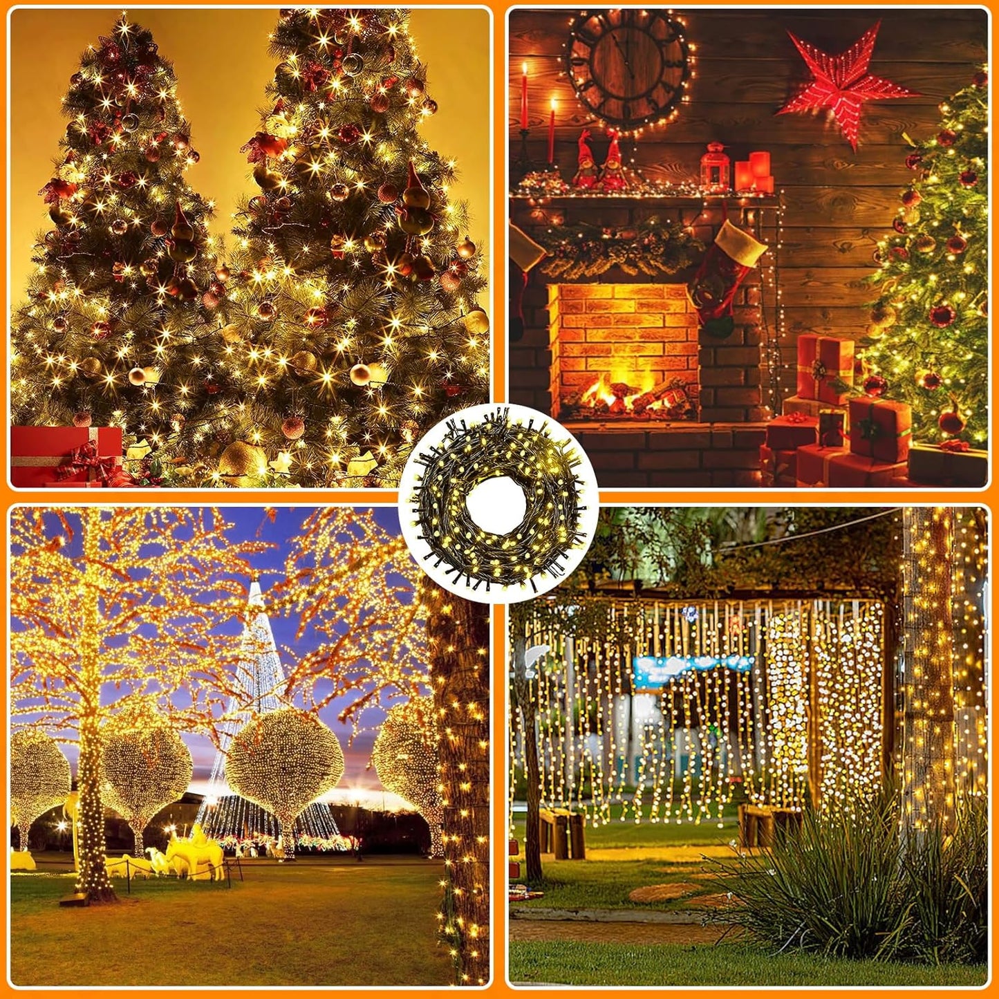 Brightown 66ft Fairy Lights – Birthday Gift for Mom and Women, 8 Lighting Modes with Timer