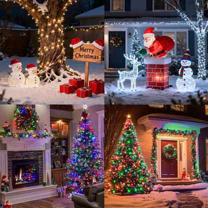 Brightown Music Sync String Lights 98.4ft – Valentine's Day & Anniversary Gift for Her, Romantic Room Decor with Dimmable Timer