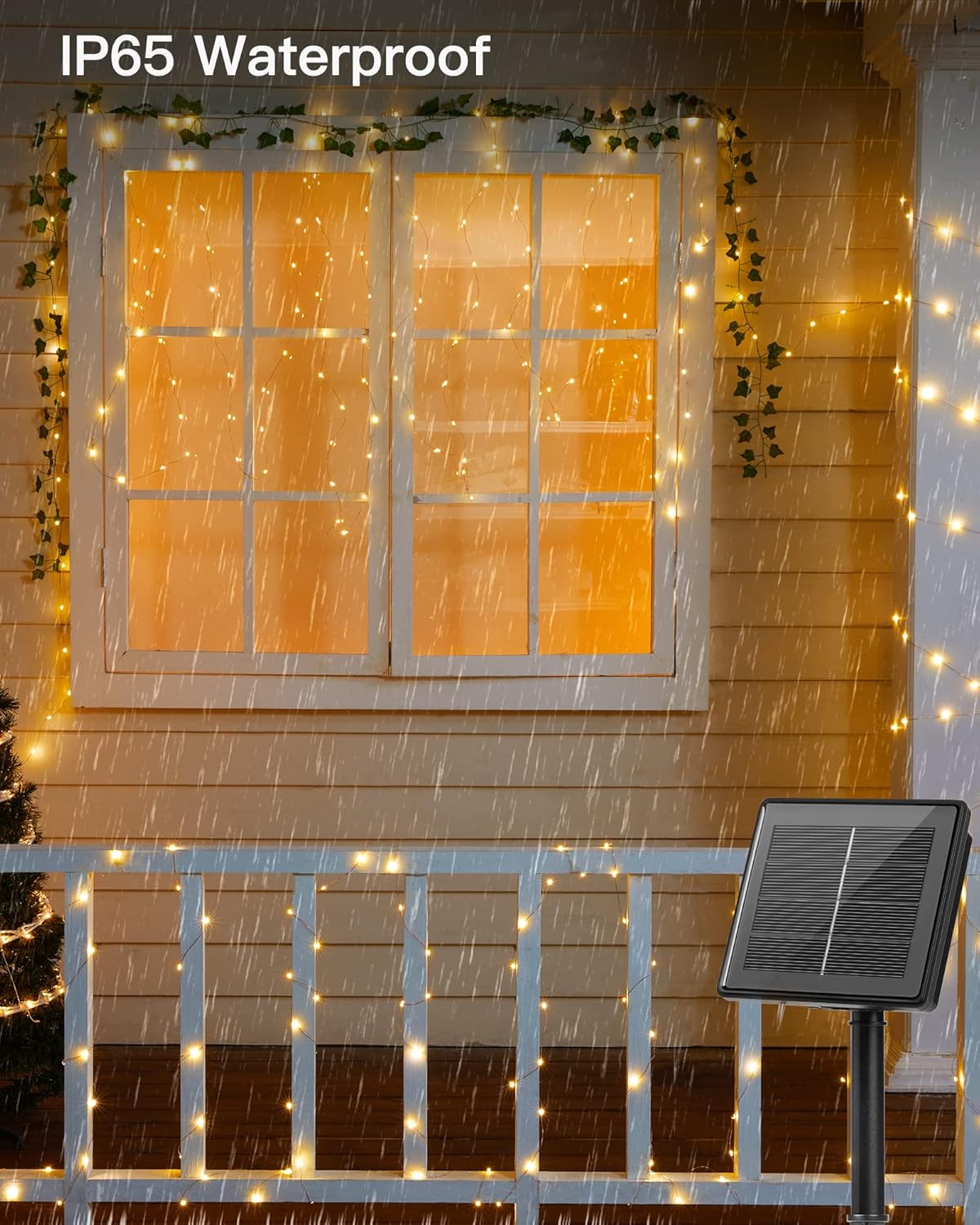 Brightown Solar Fairy Lights – No Heat, No Fire Risk Indoor and Outdoor Lighting for Family Homes