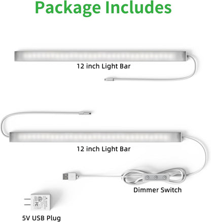 BRIGHTWILL Smart Plug Compatible LED Bar – Timer Controlled Cabinet Light for Safer Overnight and Nursery Use